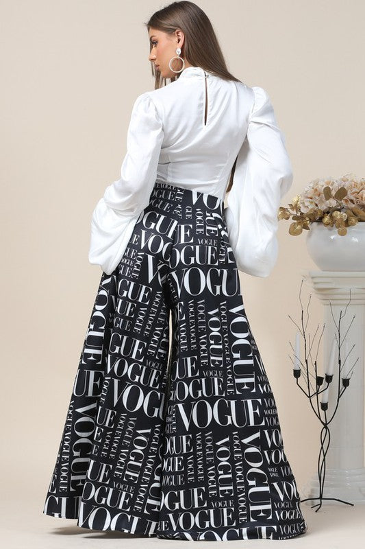 Vogue Palazzo Pants