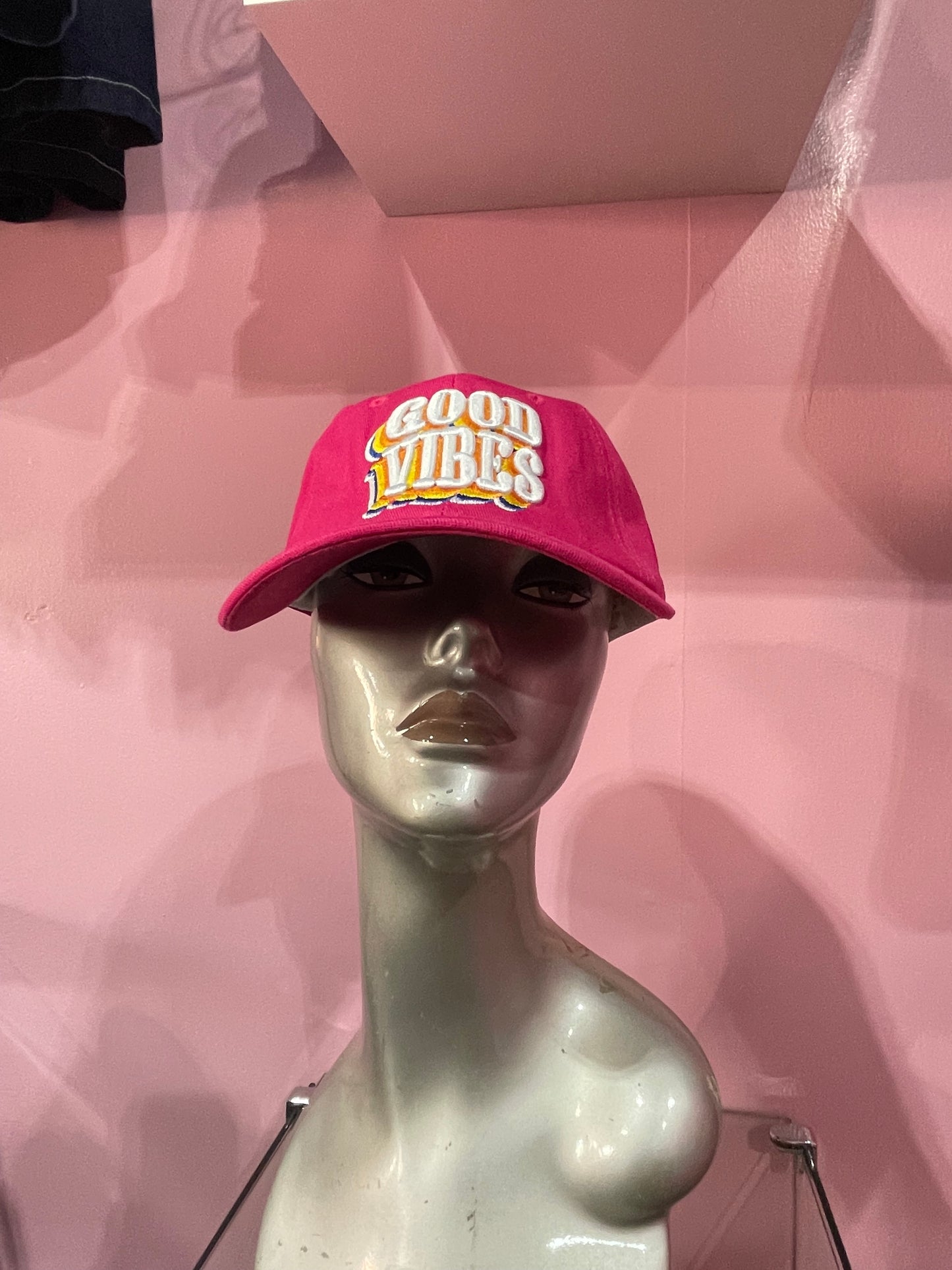 GOOD VIBES Message Baseball Cap
