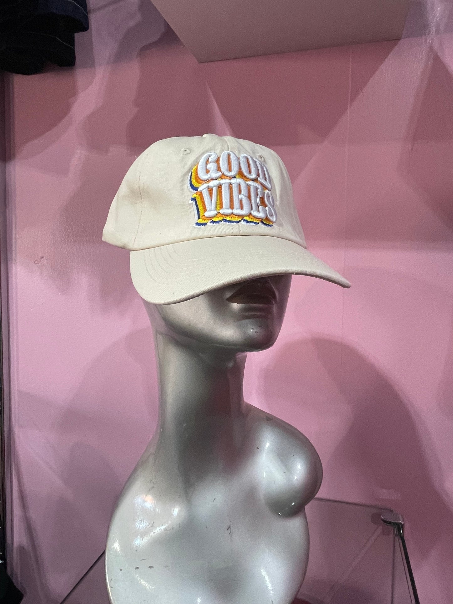 GOOD VIBES Message Baseball Cap