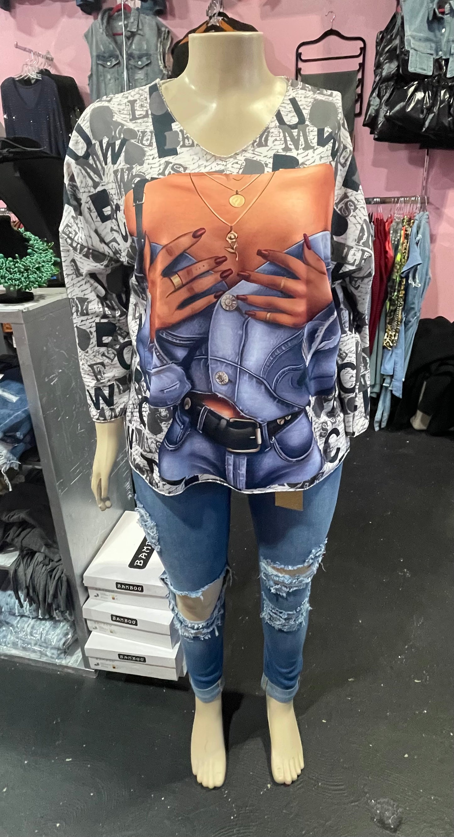 Grab On Me Top