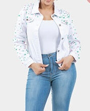 Pearl Bling Denim Jacket