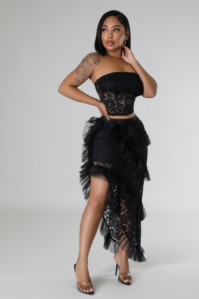 Divine Dazzle Skirt Set