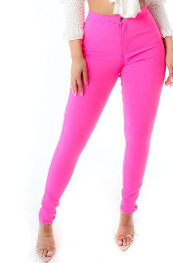 The Girlfriend High Waist Stretchy Jeans