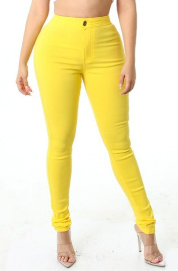 The Girlfriend High Waist Stretchy Jeans