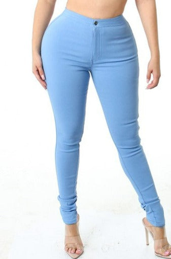 The Girlfriend High Waist Stretchy Jeans