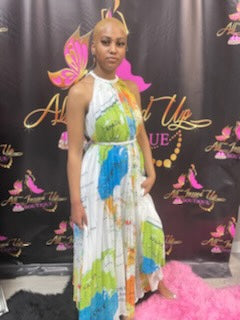 WORLD TOUR MAXI DRESS