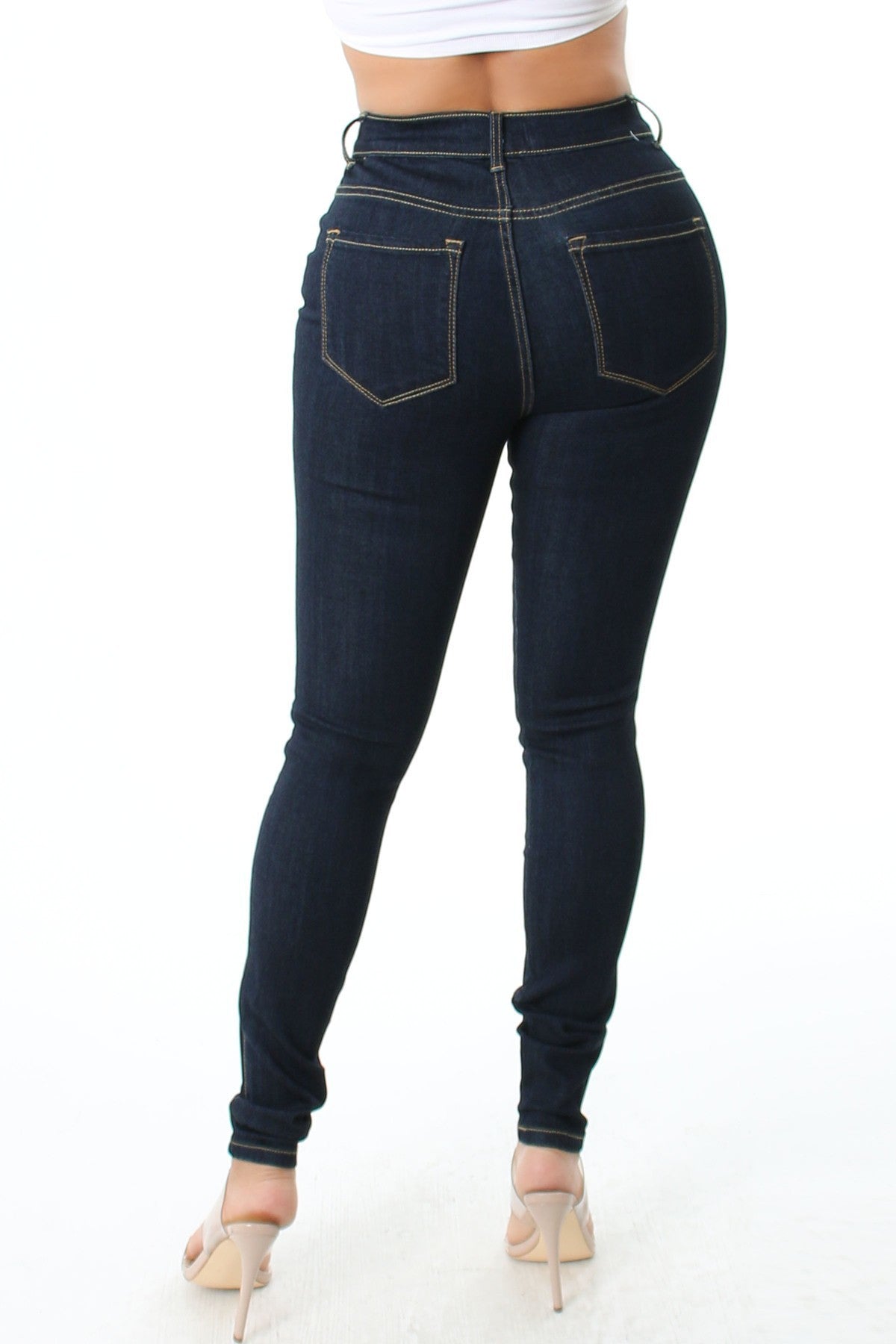 SUPER STRETCHY SKINNY HIGH WAIST JEAN