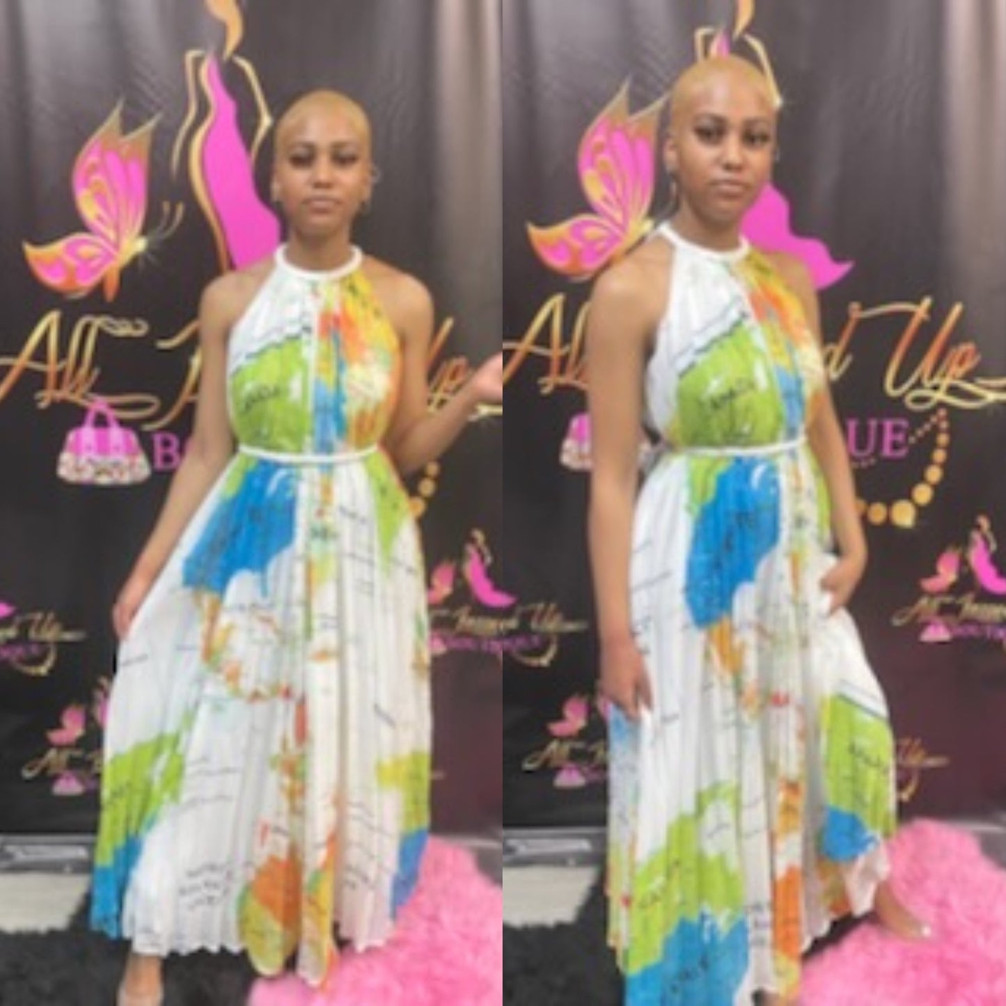 WORLD TOUR MAXI DRESS