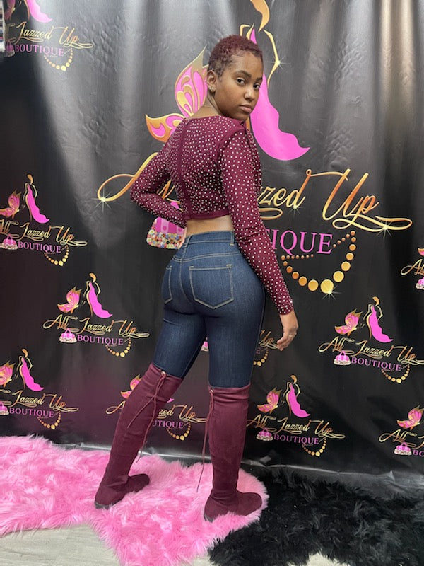 SUPER STRETCHY SKINNY HIGH WAIST JEAN