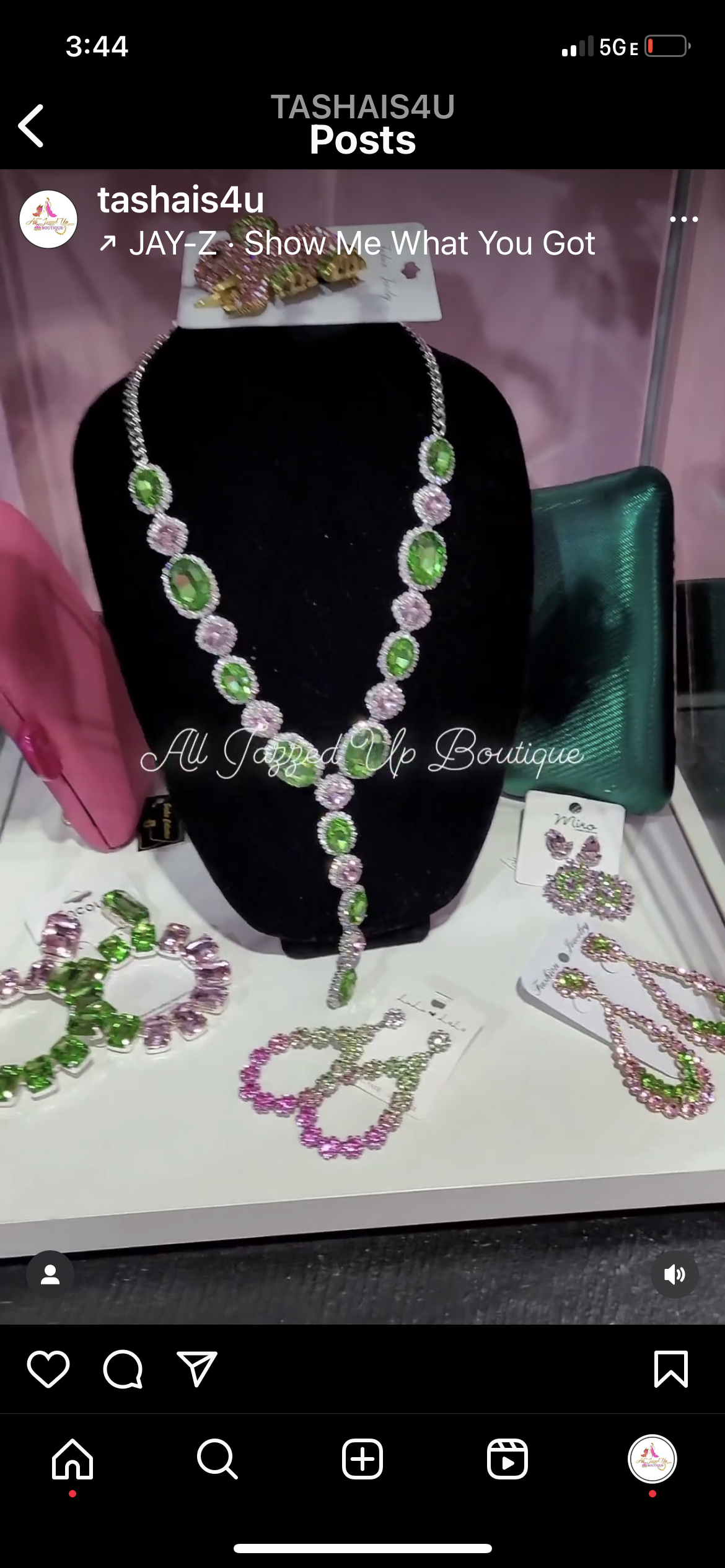 Glass Crystal Rhinestone Y Evening Necklace