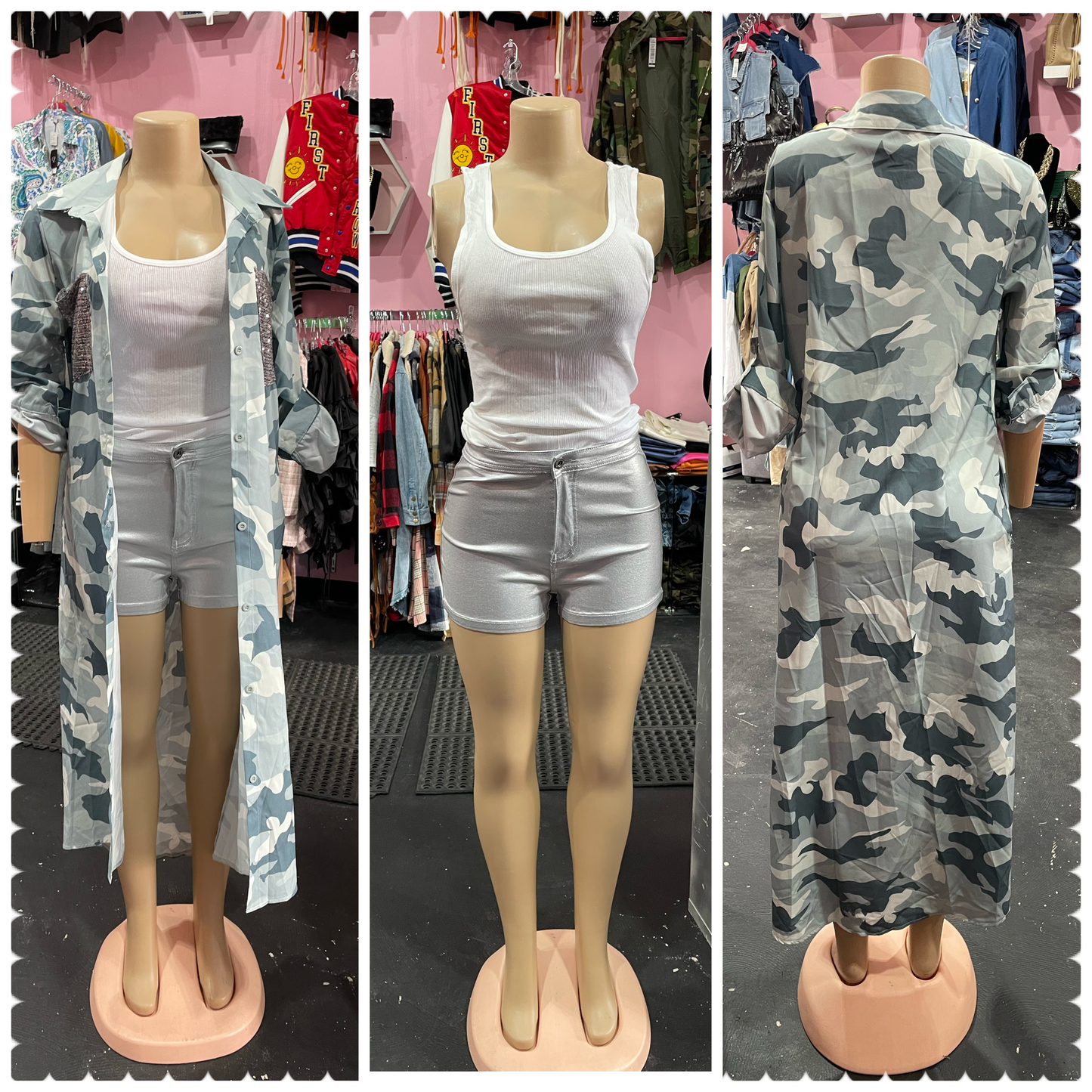 Sazzy Jazzy Metallic Shorts