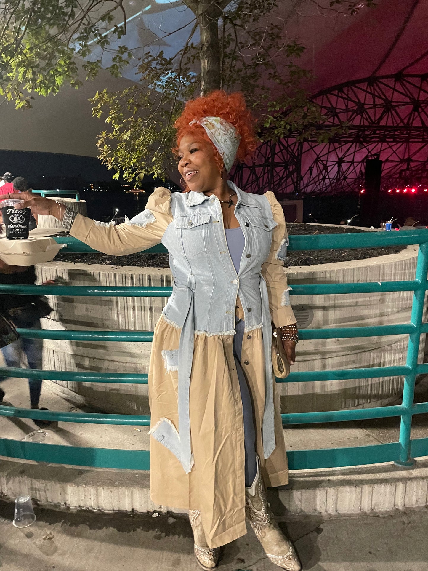 THE NAJEE DENIM COAT