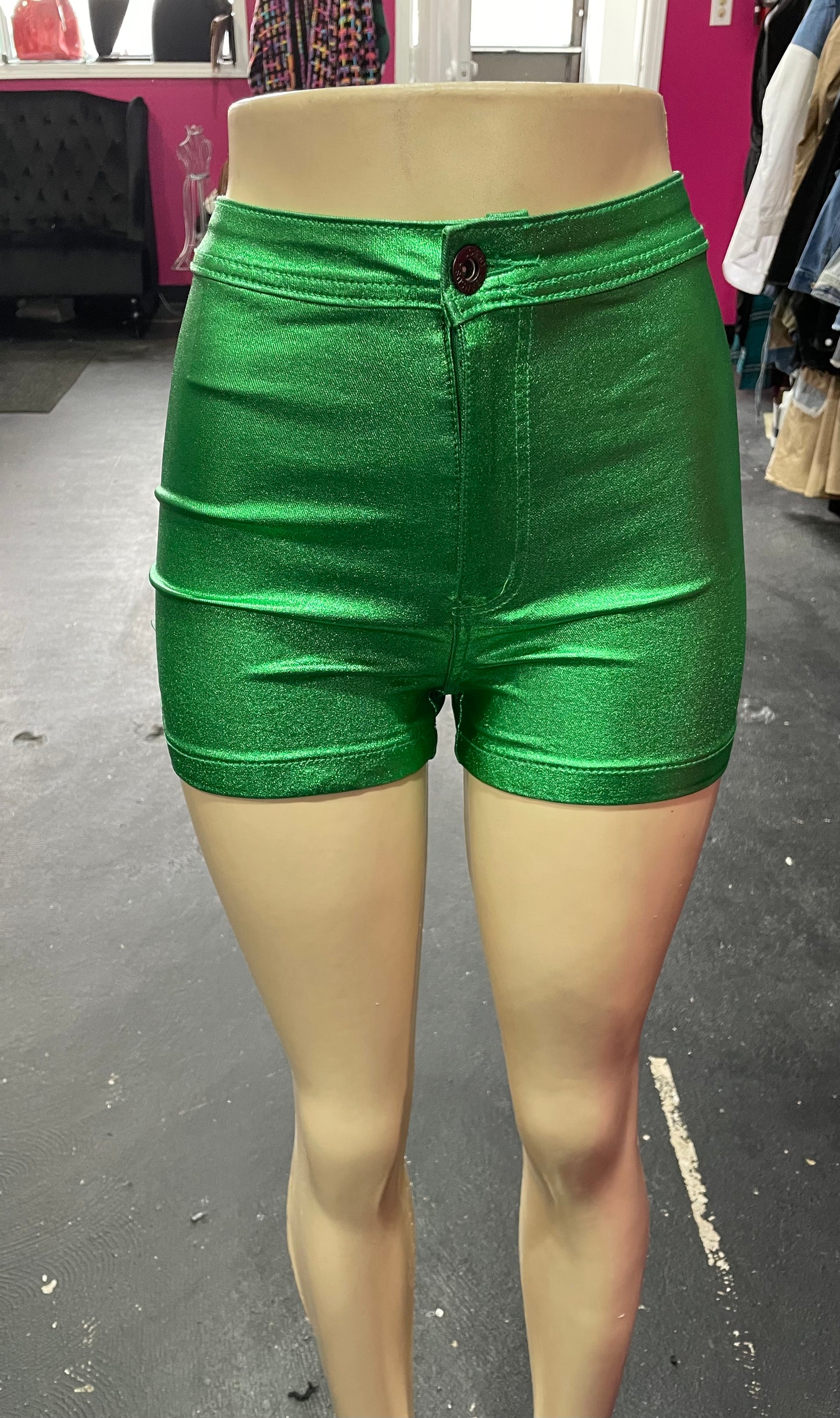 Sazzy Jazzy Metallic Shorts