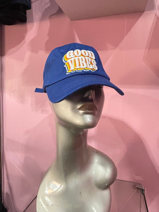 GOOD VIBES Message Baseball Cap