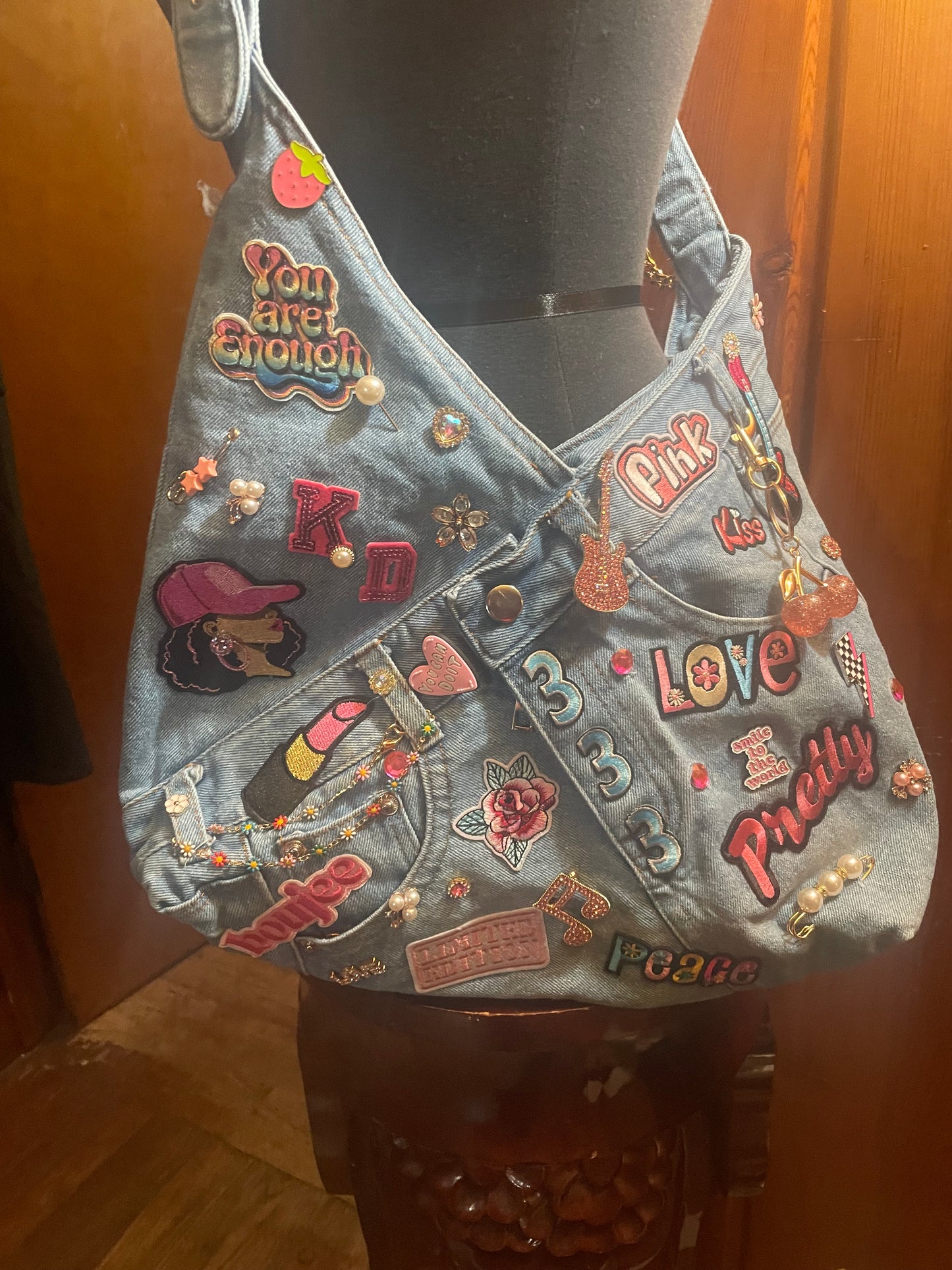 Street Style Patch Bag