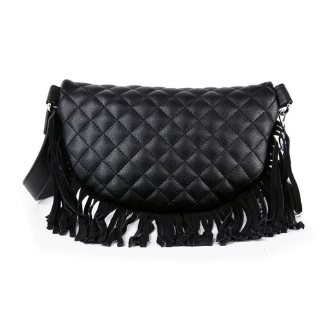 Fringed Skull Front Crossbody Sling