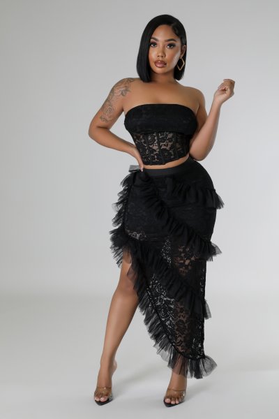 Divine Dazzle Skirt Set