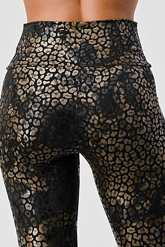 LEOPARD PRINT LEGGINGS
