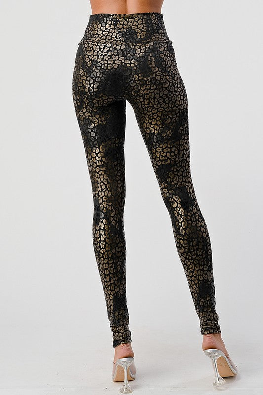 LEOPARD PRINT LEGGINGS