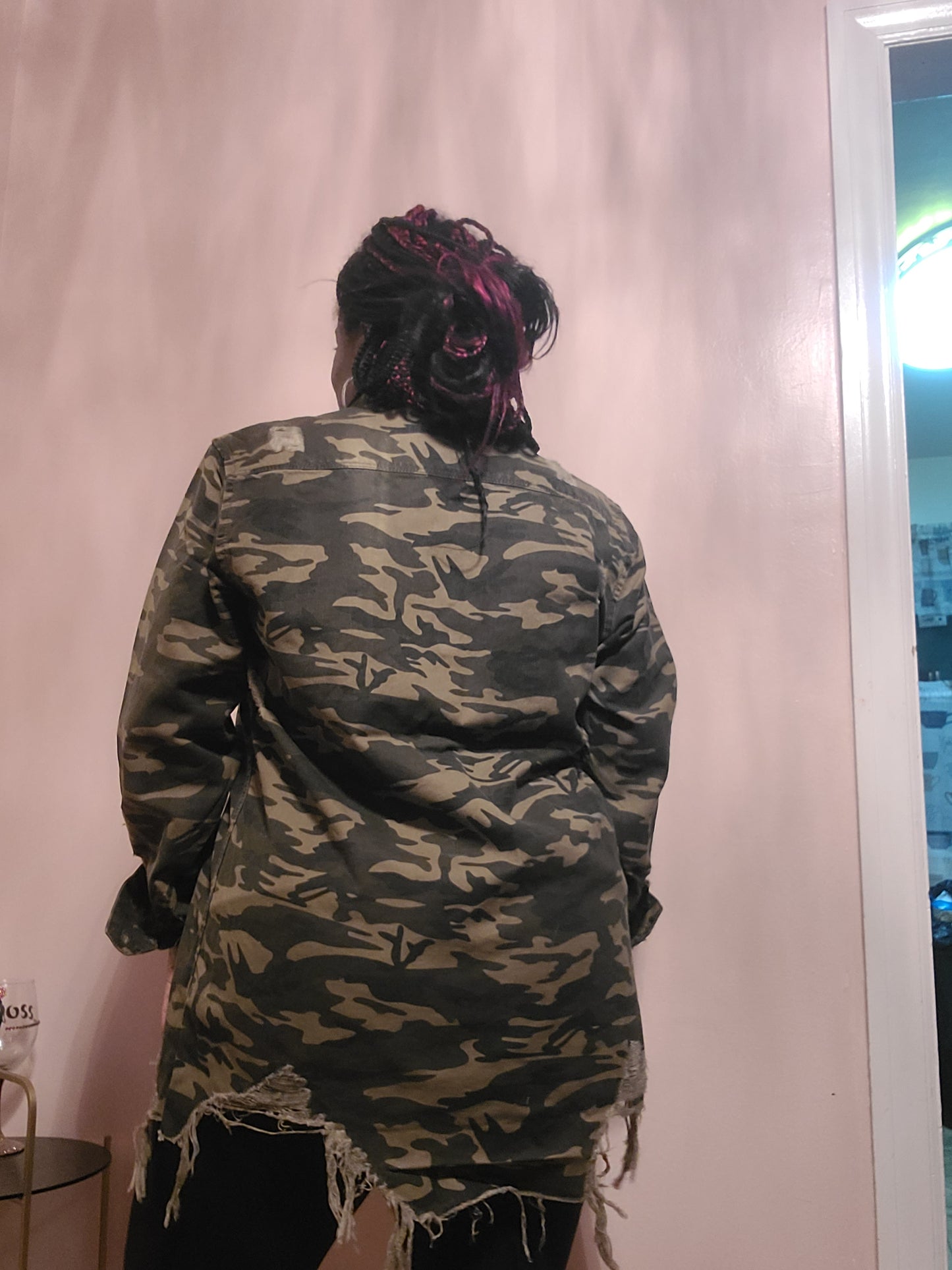 Distressed Olive Camo