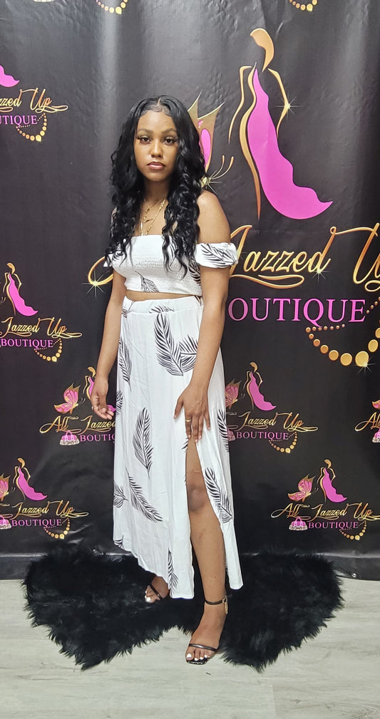 Jazzy Off Shoulder Set