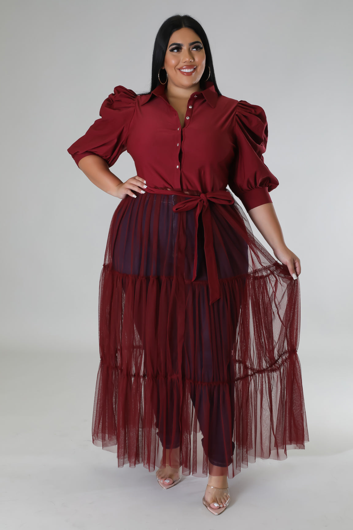 ANGELA-TULLE  TOP