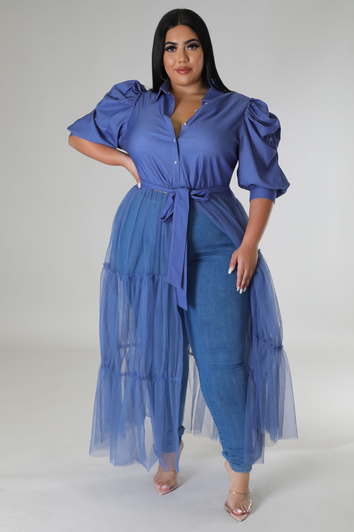 ANGELA-TULLE  TOP