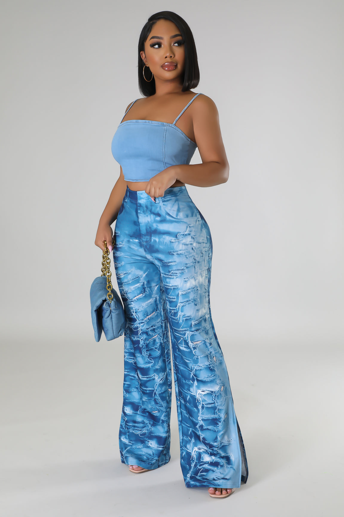 Wish It Was Denim Pants