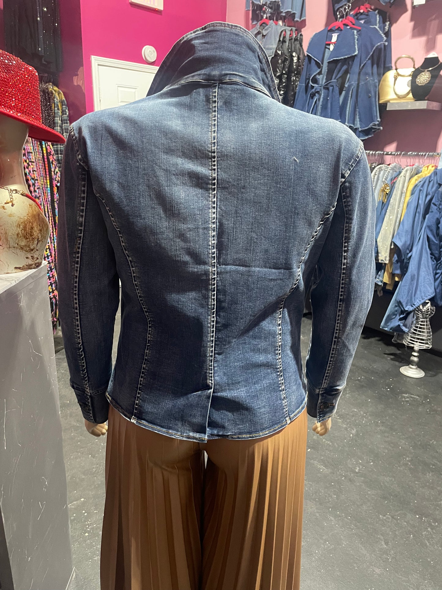 DENIM BLAZER