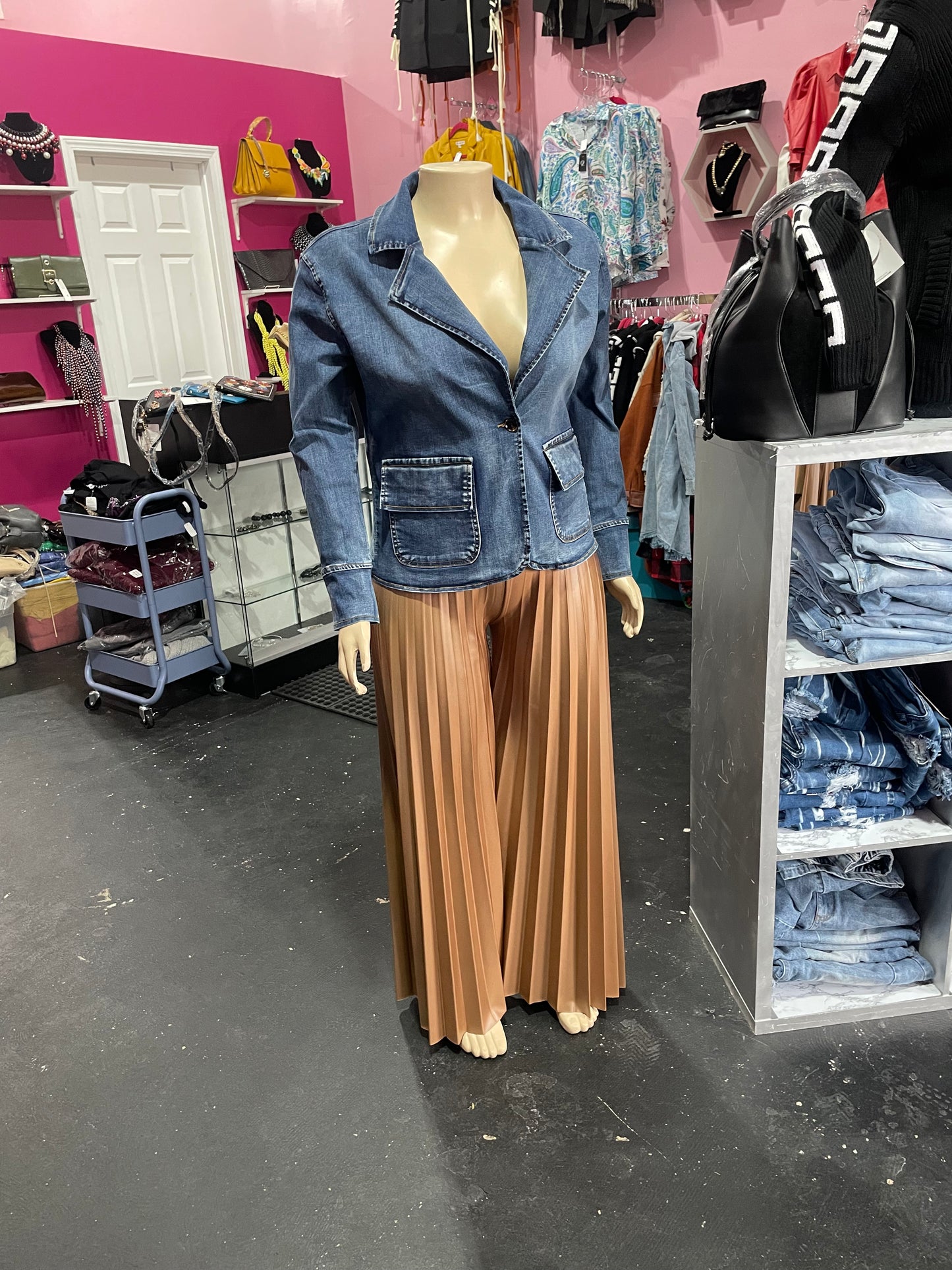 DENIM BLAZER